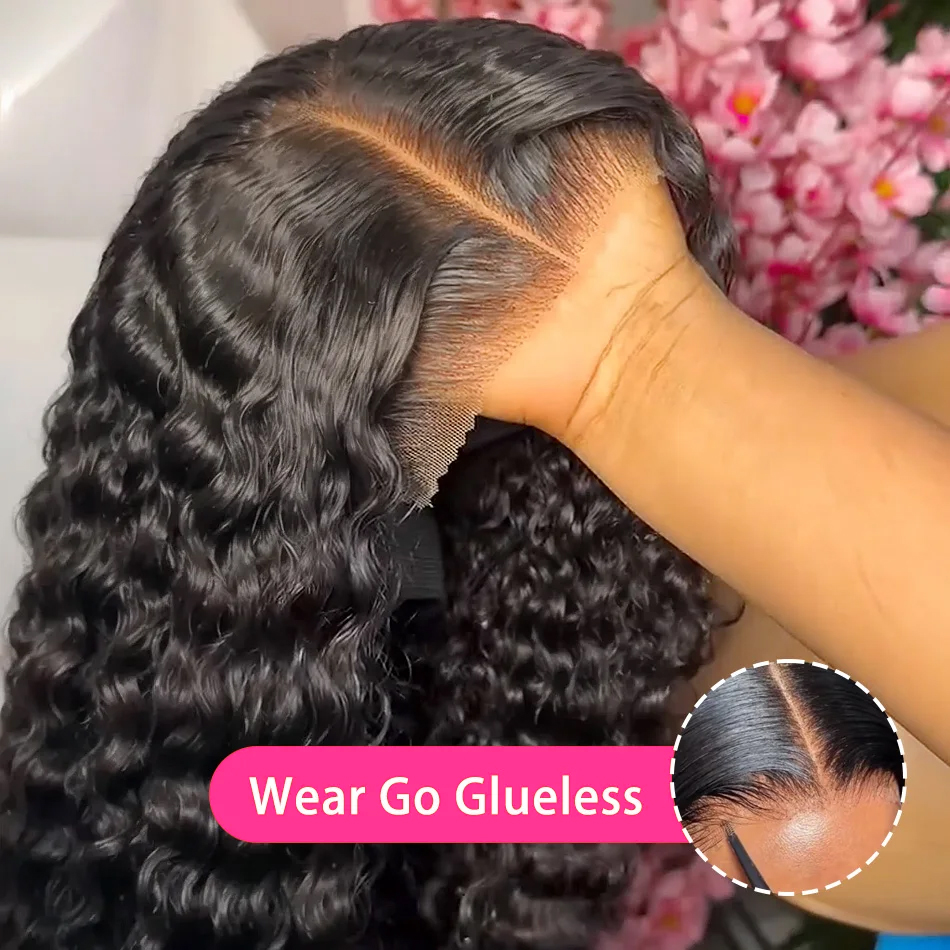 Glueless Wear And Go Human Hair Wig - วิกผมแท้แบบไม่ต้องใช้กาว แบบถอนขนและตัดแต่งทรงสำเร็จ วิกผมลูกไม้ HD 7x5 วิกผมแท้แบบสวมใส่ได้ทันที