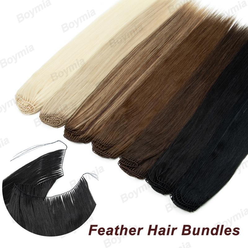 Invisible Tape In Extensions Real Hair - ผมต่อแบบขนนก ผมแท้ธรรมชาติ แบบไม่ใช่เรมี่ ไมโครริงแบบซ่อน 40 ซม.