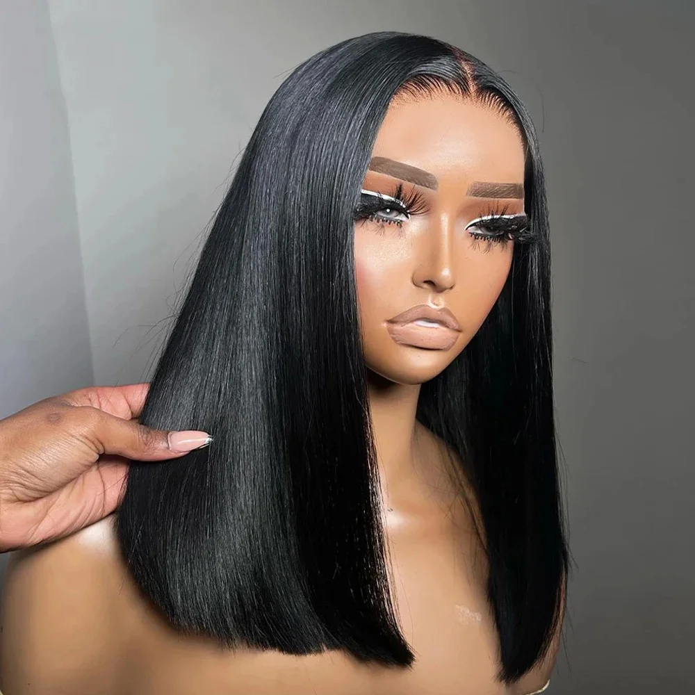 Glueless Wear And Go Human Hair Wig - วิกผมแท้แบบไม่ต้องใช้กาว วิกผมบ๊อบแบบไม่ต้องใช้กาว พร้อมสวมใส่ วิกผมแท้แบบถอนขนมาแล้ว พร้อมใช้งาน
