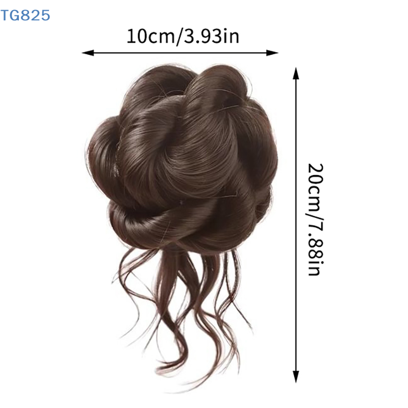 Claw Clip Messy Bun Hair Piece - ผมปลอมแบบใหม่ ทรงบัน ทรงเมสซี่บัน แบบหนีบ ติดง่าย ทรงฟู