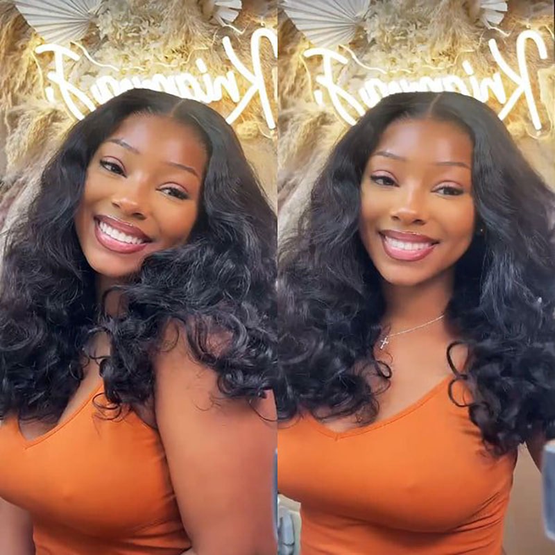 ISEE Ocean Waveวิกผมสวมใส่และG - Glueless Wear And Go Human Hair Wig บทวิจารณ์และราคา