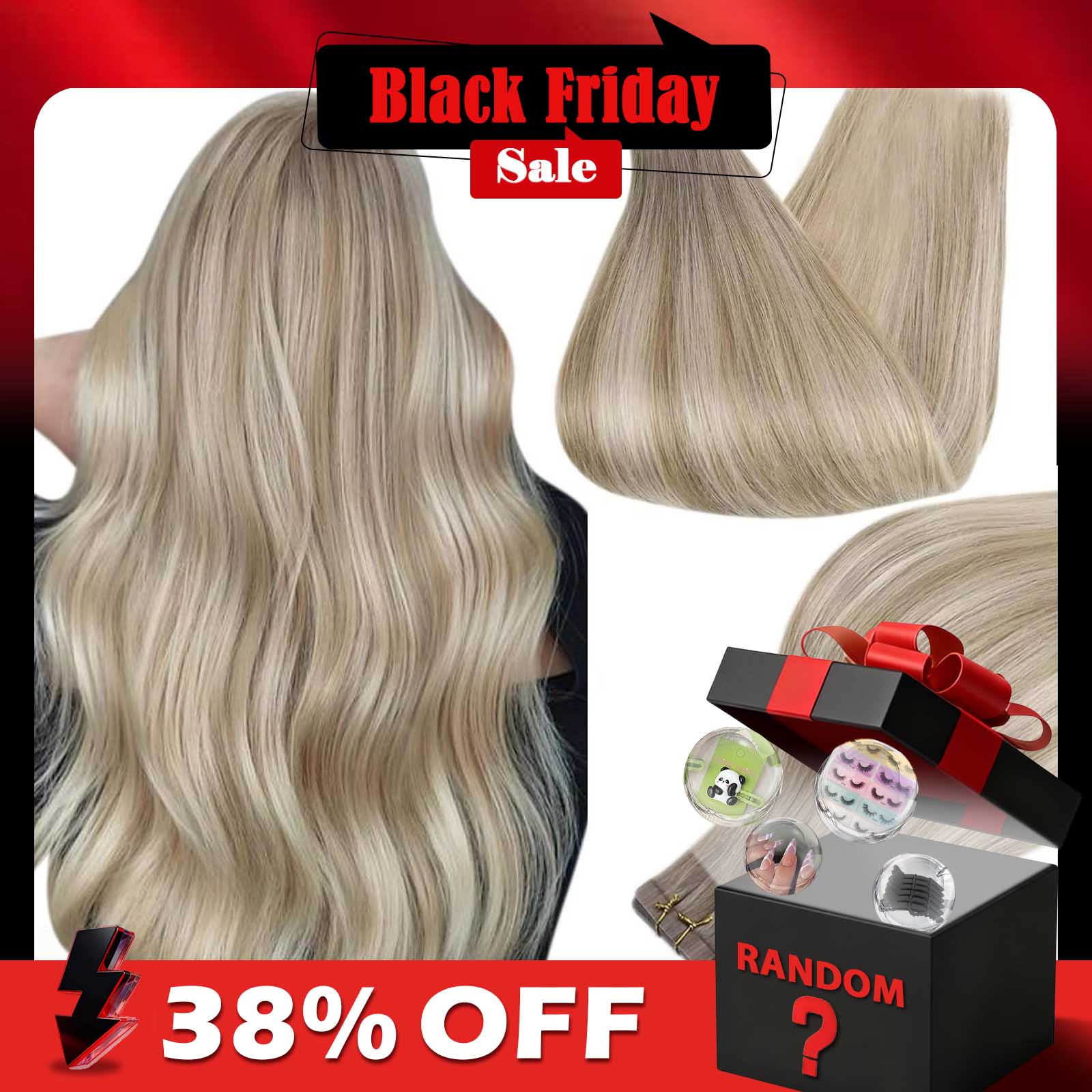 Full Shine เทปต่อผมมนุษย์ Bala - Invisible Tape In Extensions Real Hair บทวิจารณ์และราคา