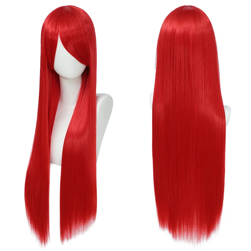 วิกผมยาวตรงสังเคราะห์หลากสี 80 - Synthetic Braided Wigs For Black Women บทวิจารณ์และราคา