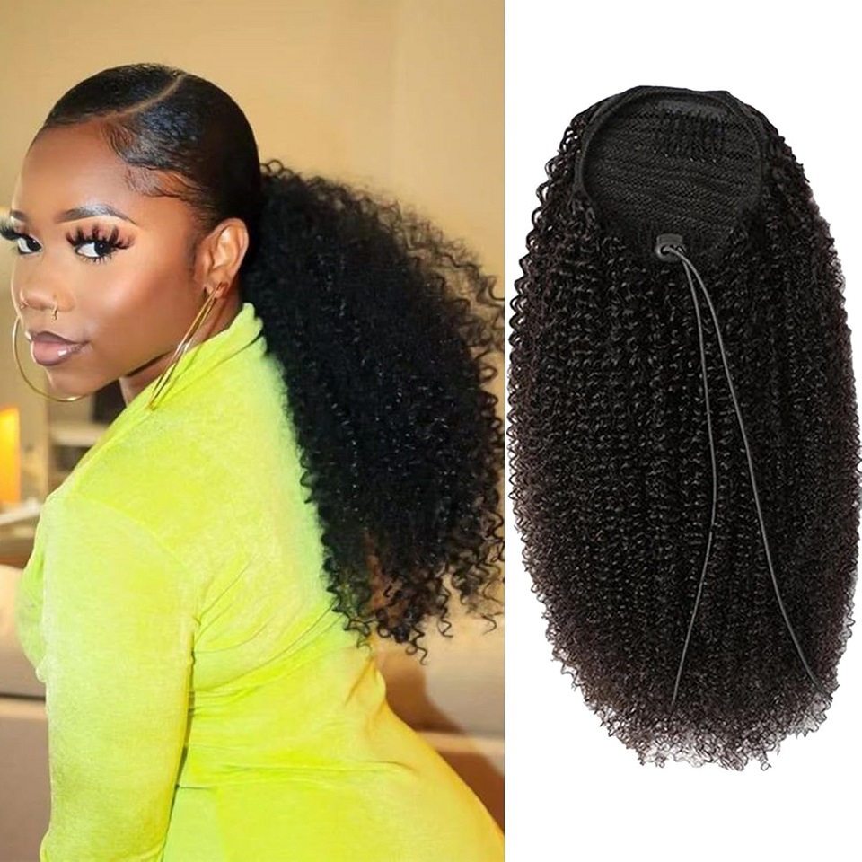 ผมหางม้าแบบดึงเชือก ขนาด 24 26 - Seamless Clip In Hair Extensions Human Hair บทวิจารณ์และราคา