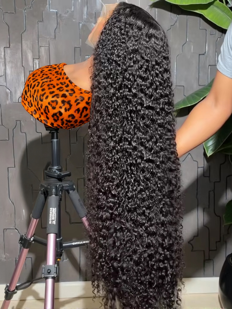 วิกผมลูกไม้ด้านหน้าแบบลอนคลื่น - Water Wave Bulk Human Hair For Braiding บทวิจารณ์และราคา