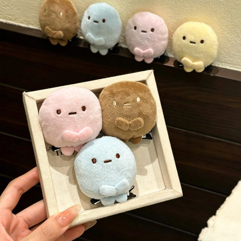 4 ชิ้น กิ๊บติดผมตุ๊กตาผ้า Sumi - Hair Clips บทวิจารณ์และราคา