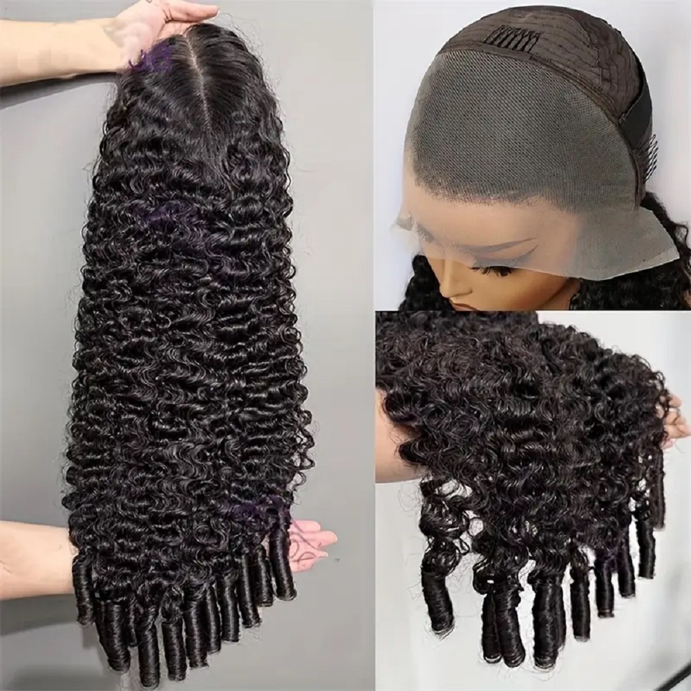 วิกผมลูกไม้เต็มศีรษะแบบโปร่งใส - Human Hair Wigs บทวิจารณ์และราคา