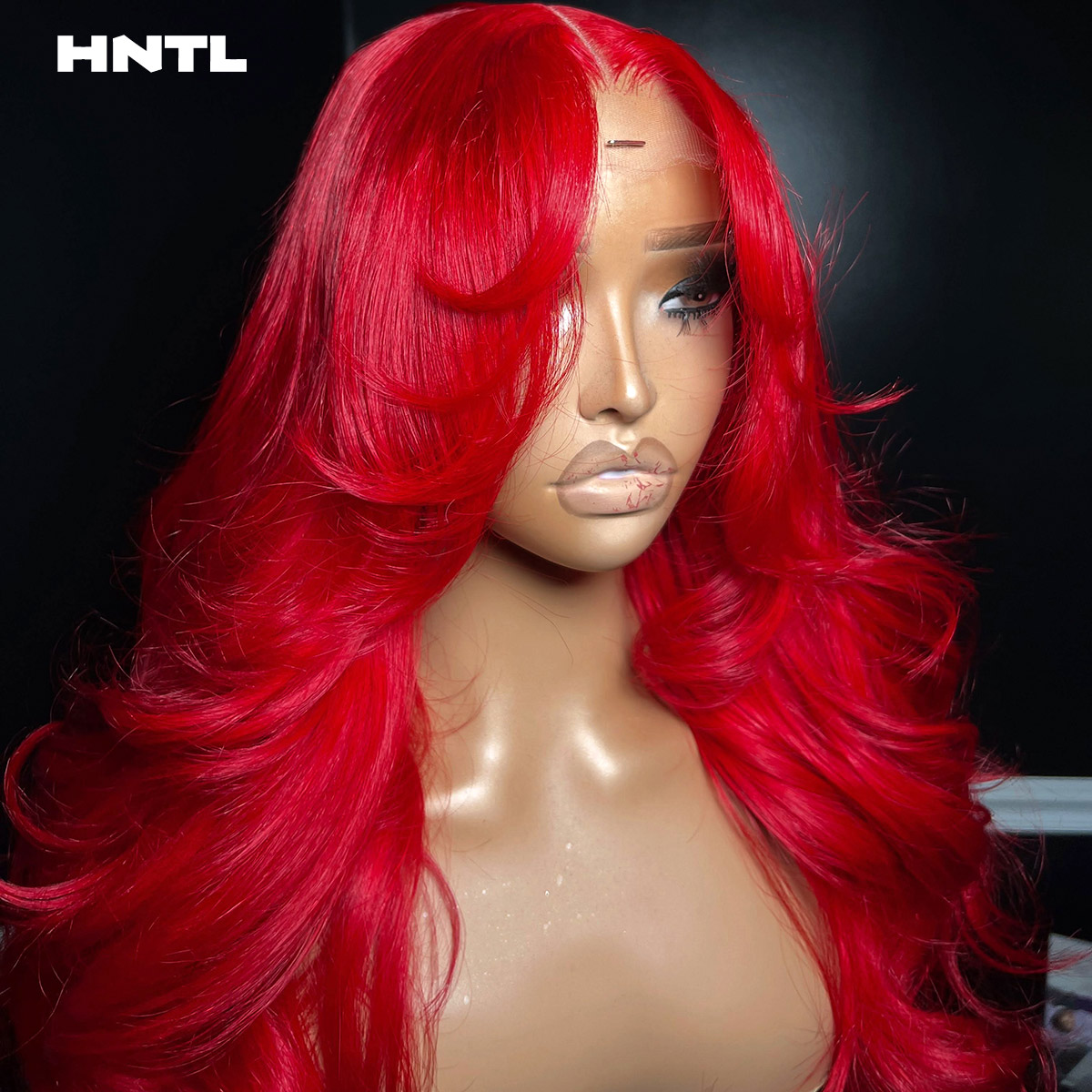 วิกผมสีแดงร้อนแรงแบบสวมใส่ได้ท - Glueless Wear And Go Human Hair Wig บทวิจารณ์และราคา
