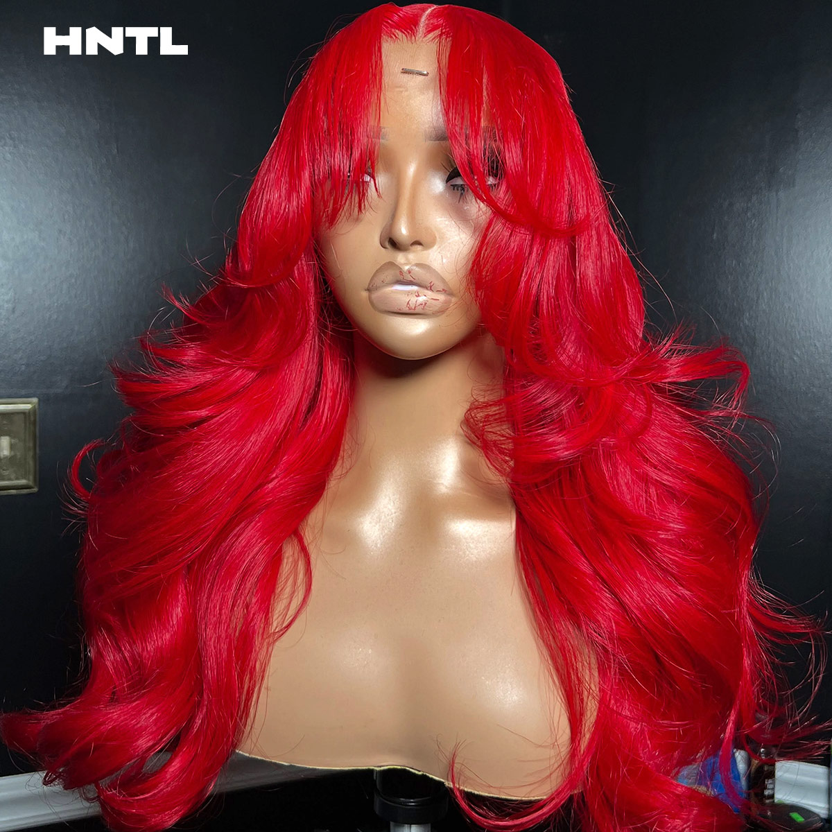 วิกผมสีแดงร้อนแรงแบบสวมใส่ได้ท - Glueless Wear And Go Human Hair Wig บทวิจารณ์และราคา