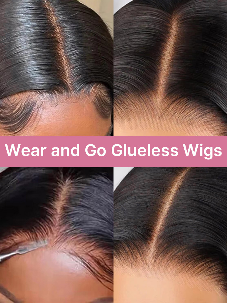 วิกผมลูกไม้ด้านหน้าทรงตรงแบบ B - Glueless Wear And Go Human Hair Wig บทวิจารณ์และราคา