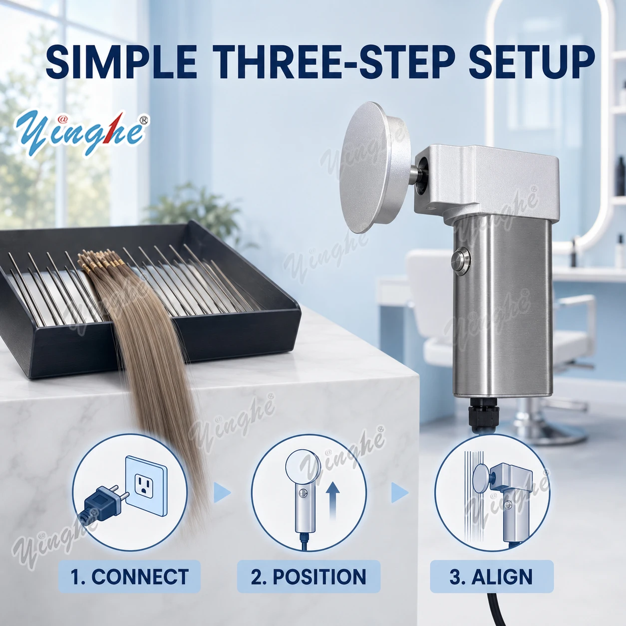 เครื่องจัดเรียงผมอัตโนมัติรุ่น - Hair Bundles บทวิจารณ์และราคา