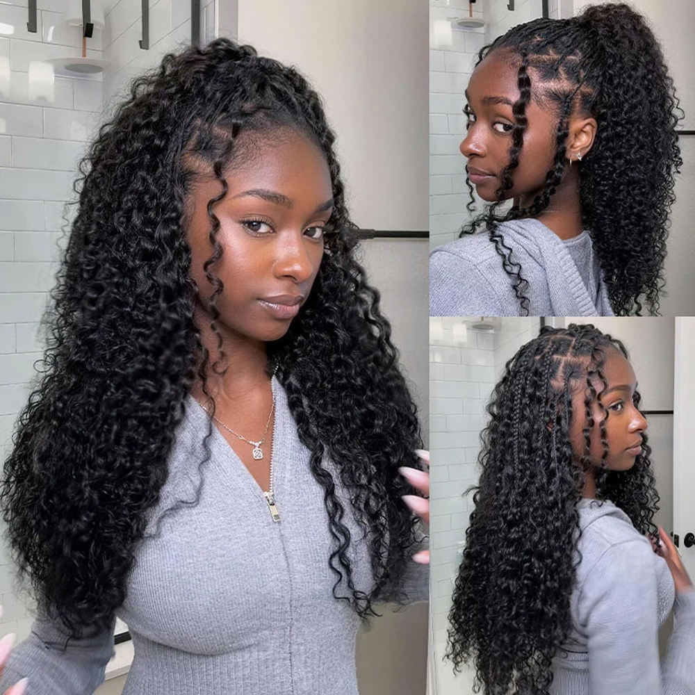 ผมแท้ถักโครเชต์สำหรับผู้หญิงผิ - Hair Bundles บทวิจารณ์และราคา