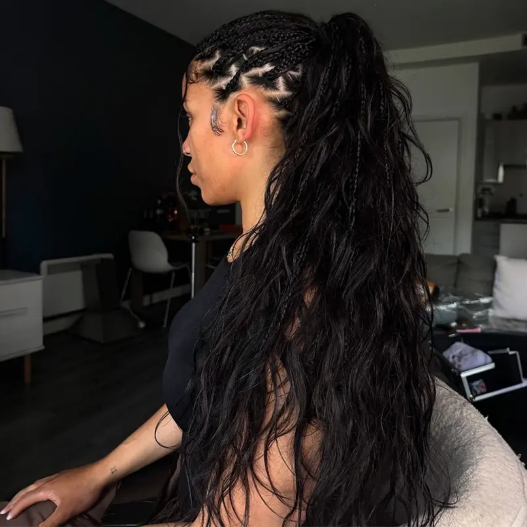 สไมล์เกิร์ล ผมต่อผมแท้แบบถักโค - Hair Bundles บทวิจารณ์และราคา