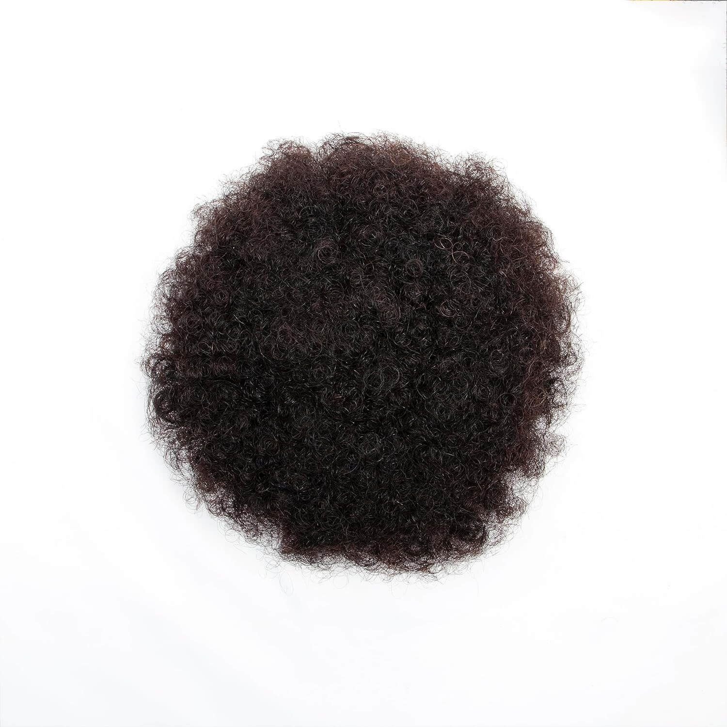 ผมปลอมแบบ Afro Puff ทรงหางม้าแ - Drawstring Afro Curly Puff Ponytail บทวิจารณ์และราคา