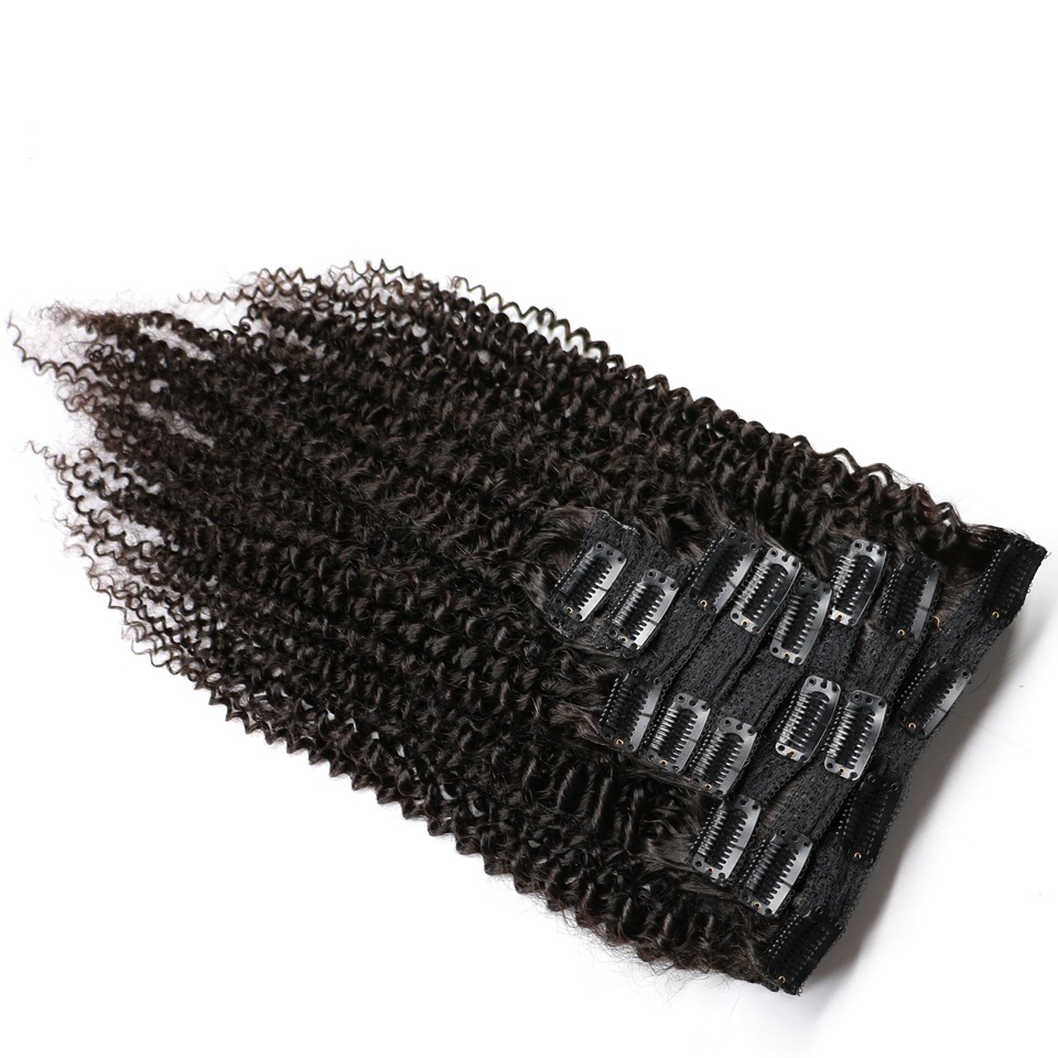 ผมต่อแบบคลิปหนีบผมแท้แบบหยิกฟู - Seamless Clip In Hair Extensions Human Hair บทวิจารณ์และราคา