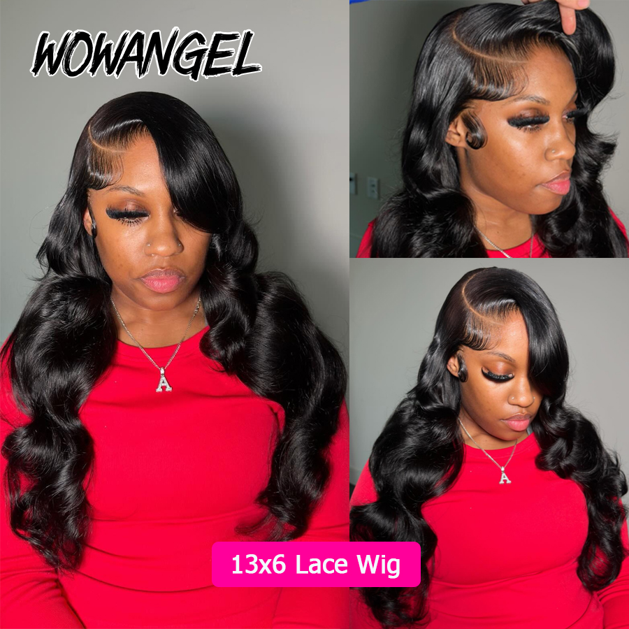 วิกผมแท้แบบเต็มศีรษะ Wow Angel - Hd Lace Frontal Wig Human Hair Pre Plucked บทวิจารณ์และราคา