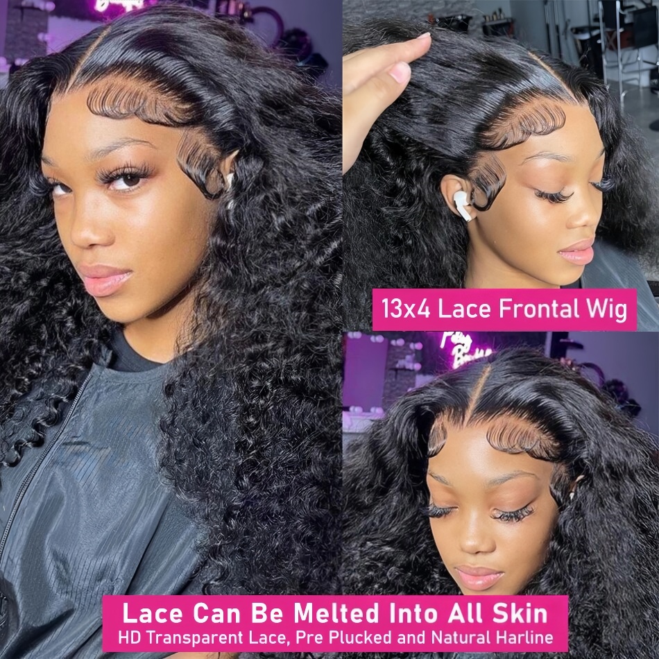 วิกผมลูกไม้แบบ Water Wave ความ - Lace Front Wigs บทวิจารณ์และราคา